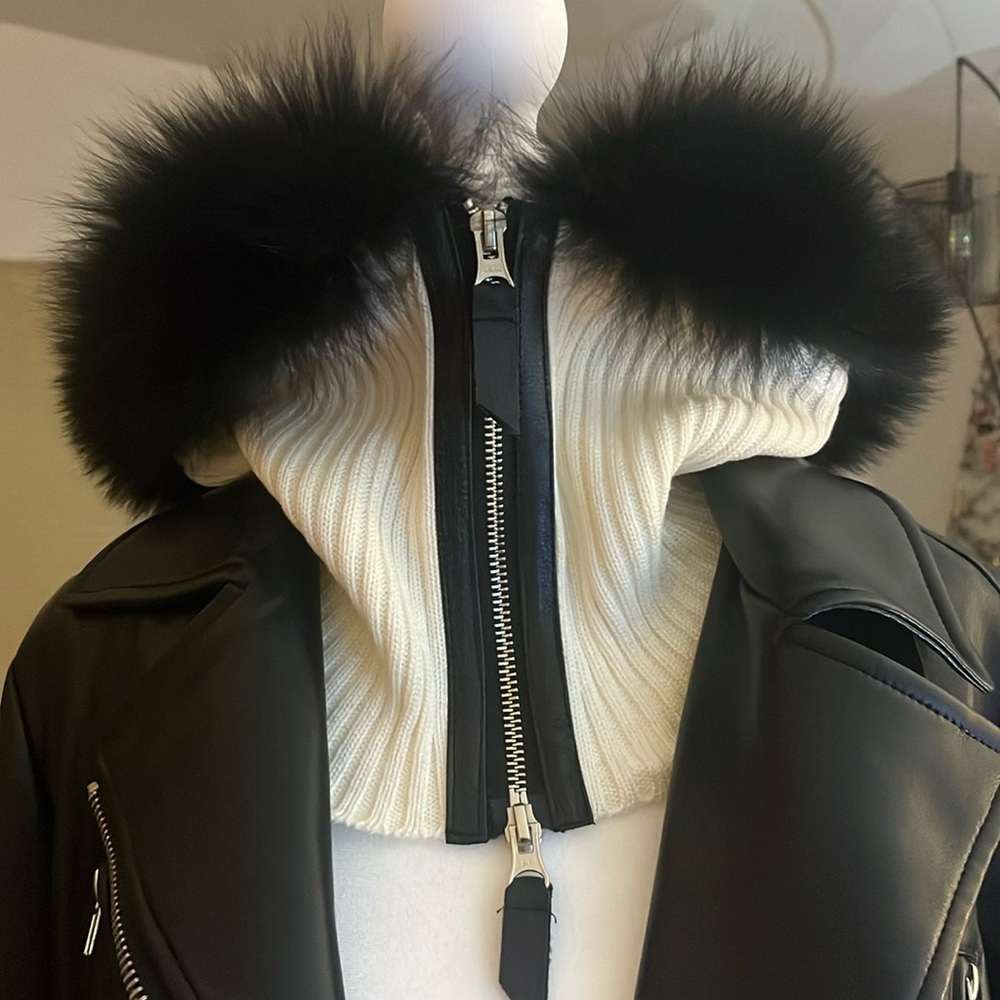 Gaspari funnel- neck zip neck-warmer